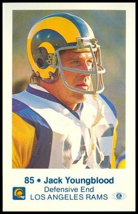1980 Los Angeles Rams Police 53 Jim Youngblood